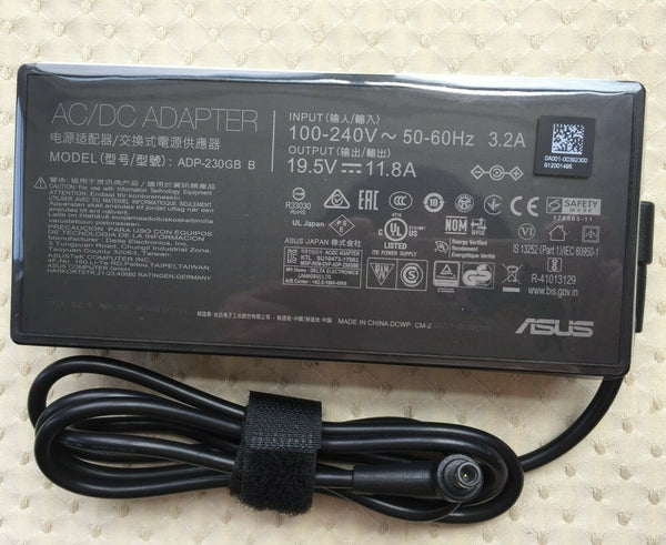 New Original ASUS ROG Strix G731GV-EV026T,ADP-230GB B 230W 19.5V AC Adapter&Cord