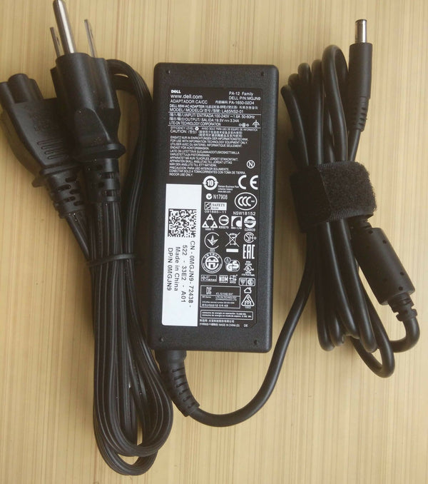 New Original OEM Dell 3P AC Power Adapter for Dell Inspiron I5558-2148BLK Laptop