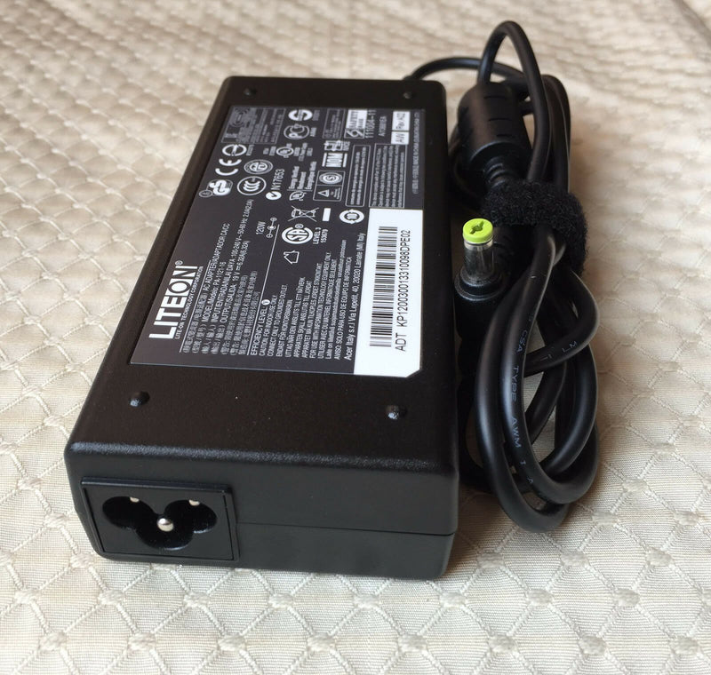 Original OEM Liteon Acer 120W AC Adapter for Acer Aspire 8942G-434G50Mnbk Laptop