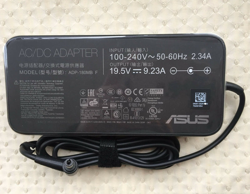 New Original ASUS 180W 19.5V AC Adapter for ASUS ROG GX700VO-VS74K Gaming Laptop