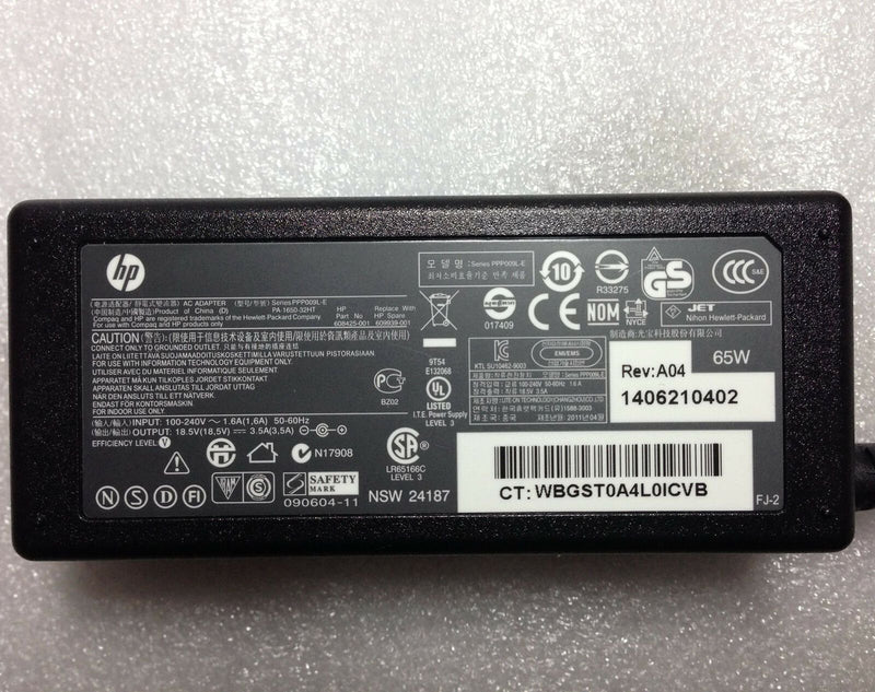 Original Genuine OEM HP 65W Charger Pavilion dm4-2160ef,dm4-2160sf,dm4-2165dx PC