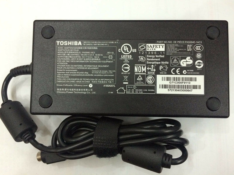 New Original Toshiba 180W 19V AC Adapter for Toshiba AIO DX730(PQQ11A-016005) PC