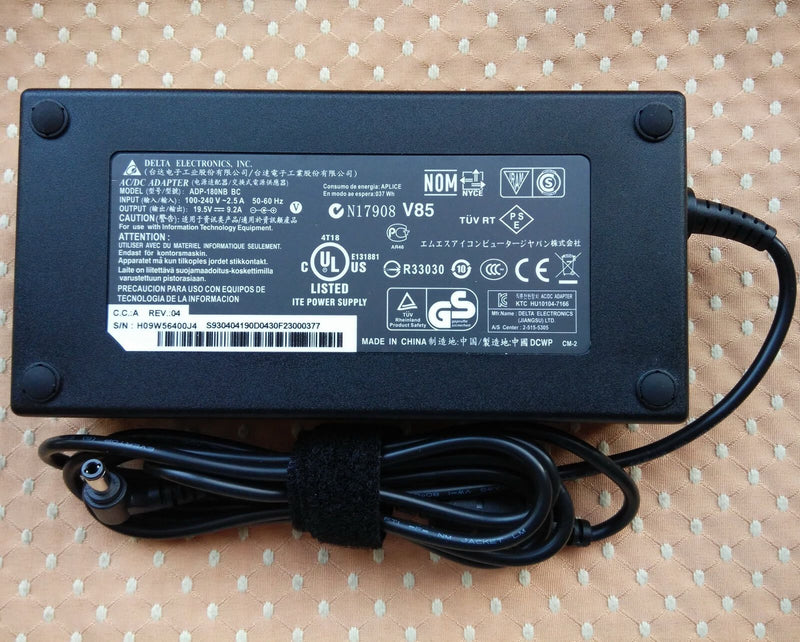 @Original OEM MSI Delta 180W 19.5V 9.2A AC Adapter for MSI GT60 2OD-026US Laptop