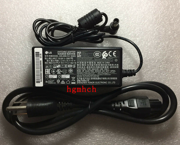 New Original LG 19V AC Adapter Cord/Charger for LG 29UM50/29UM60 IPS LED Monitor