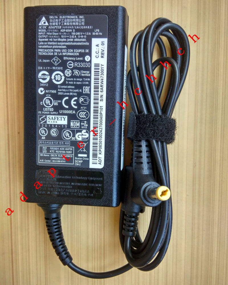 New Original OEM Acer Aspire Z3-600 Z3-601 Ac Adapter Charger & Power Cord 65W@@