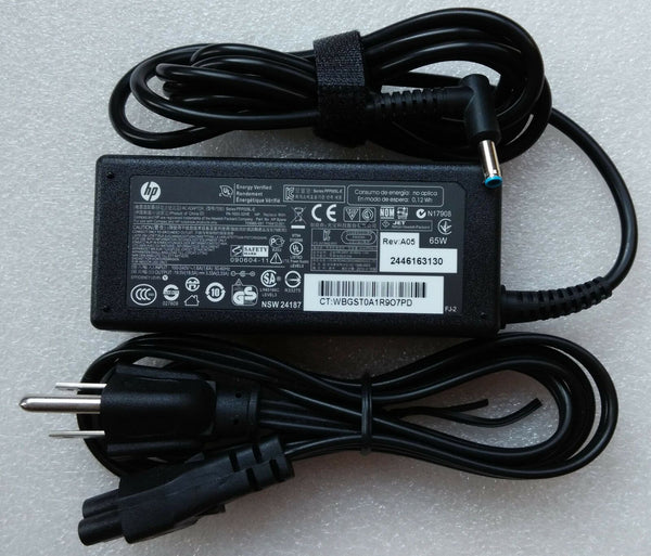 New Original Genuine OEM HP 65W AC Adapter for HP Pavilion 15-e030wm Notebook PC