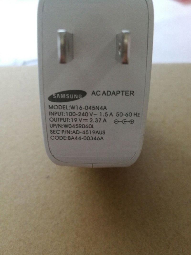 Original Samsung 45W AC Adapter for Samsung Notebook 9 NP900X3N-K04US,W16-045N4A