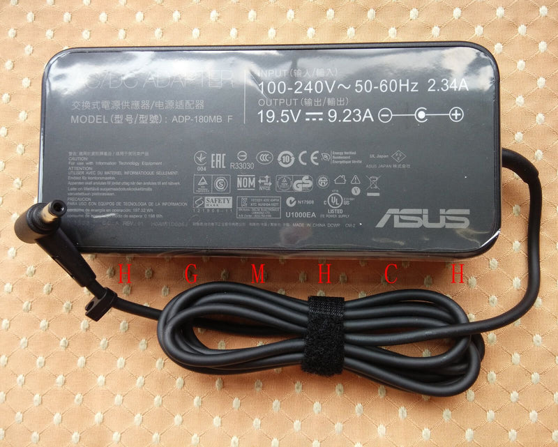 New Original OEM ASUS 180W 19.5V AC Adapter for ASUS ROG G20BM-AU003S Desktop PC