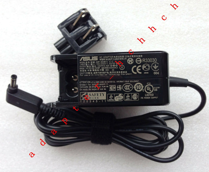 Original OEM ASUS 19V 3.42A AC Adapter for ASUS ZENBOOK UX303LN-R4108H Ultrabook