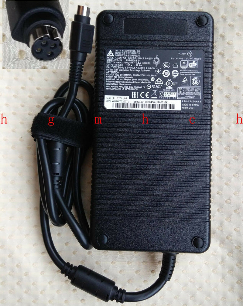 Original OEM Delta 330W AC/DC Adapter for Mifcom XG7 i5/GTX1060 (ID:7370) Laptop