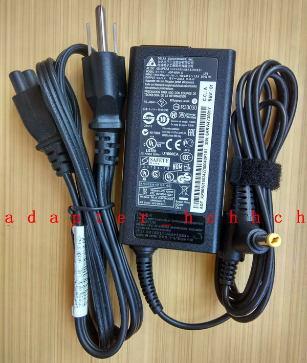 New Original OEM Acer Aspire ES1-511 M5-583 AC Adapter Charger & Power Cord 65W