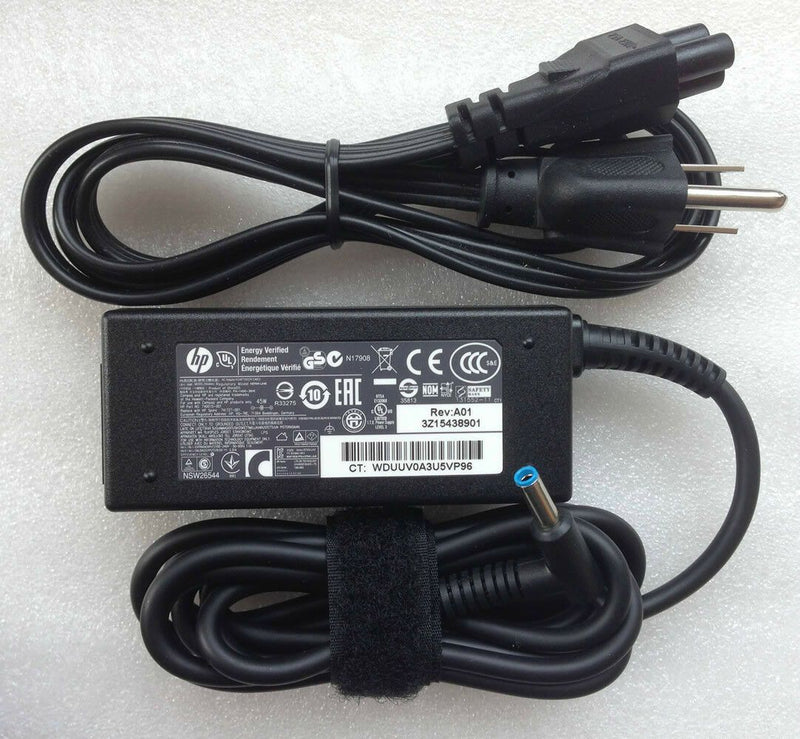 @Original OEM HP 45W Smart Cord/Charger Chromebook 14-c011nr,741727-001 Notebook