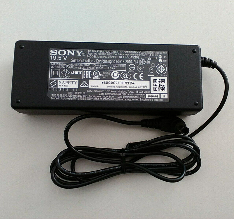 Original Sony LCD TV KDL-32R503C,ACDP-045S02,149299721,ACDP-045S03 AC/DC Adapter