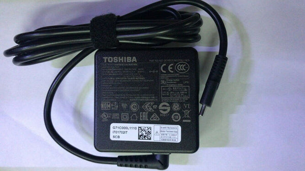 New Original Toshiba AC Power Adapter&Cord for Toshiba Portege X30T-E-112 Laptop