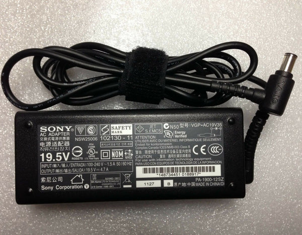 Original OEM AC/DC Adapter for Sony VAIO SVE1711K1EB,SVE1711K1EW NSW25006 Laptop