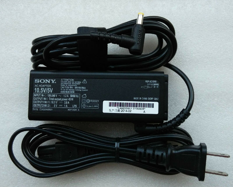 @Original OEM Sony VAIO PRO 13 SVP1322BPXB,VGP-AC10V9,ADP-50ZH A,AC Adapter&Cord