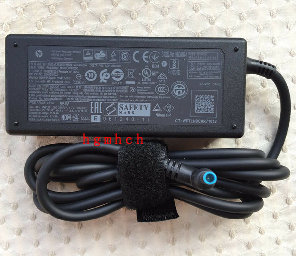 Original OEM HP 65W AC Adapter for HP Pavilion 14-BA175NR,ADP-65HB HC,710412-001