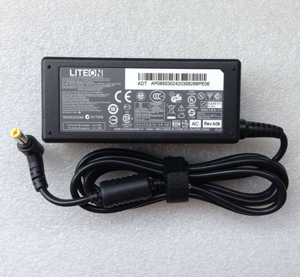 Original OEM Acer TravelMate 5740-6070,5740-6291,5740-6529,5620 65w AC Adapter