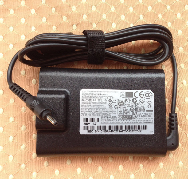 @New Original Genuine OEM 40W AC/DC Adapter for Samsung NP900X3A-A01US Ultrabook