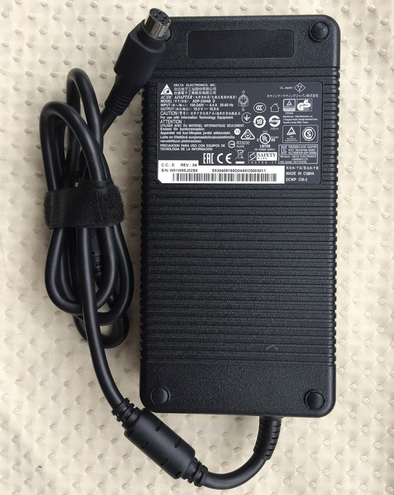 Original OEM Delta 19.5V 16.9A AC Adapter for MSI GT75VR 9S7-17A211-015 Notebook