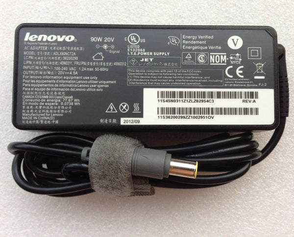 New Original OEM 90W AC Adapter for Lenovo ThinkPad E530,ADLX90NCT2A,ADLX90NDT2A