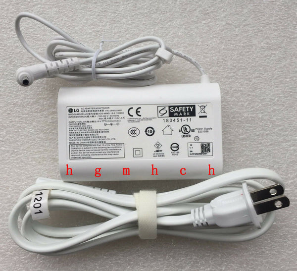 New Original LG 48W AC Adapter&Cord for LG gram 15Z990-HA76K,15Z990-7A7IK,19048E