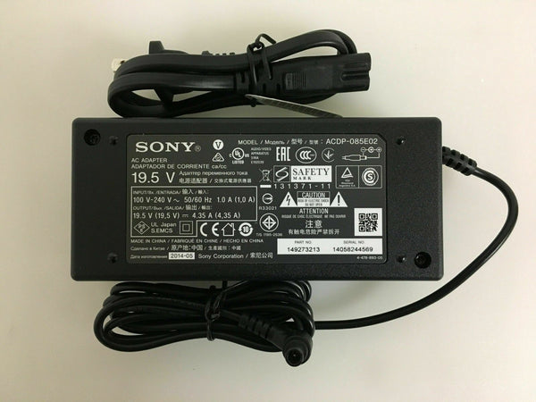 New Original Sony LED TV KDL-48W600B,ACDP-085E02,149273213 19.5V AC Adapter&Cord