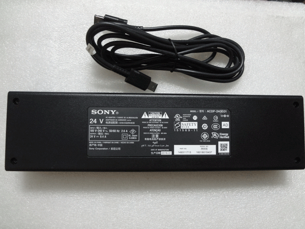 Original OEM Sony 24V 9.4A AC/DC Adapter Charger Bravia XBR-65X930D Smart LED TV