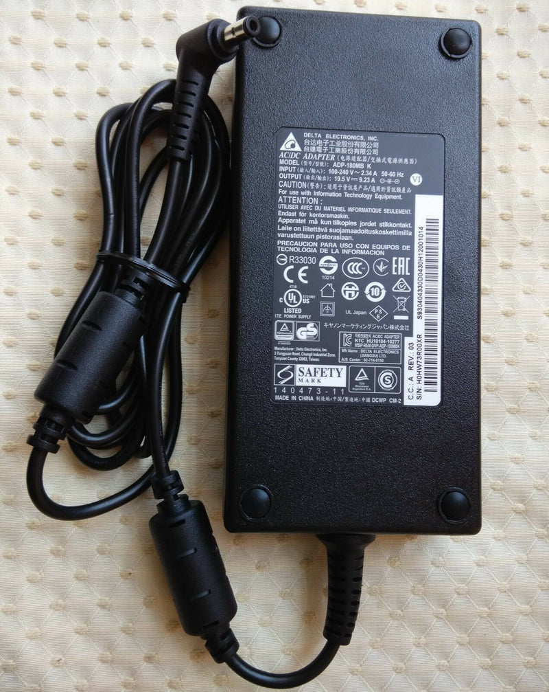 @Original Delta 180W 19.5V 9.23A AC Adapter for MSI GS63 Stealth-009,ADP-180TB F