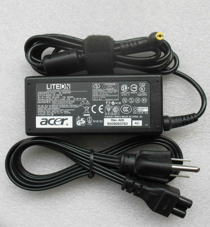 Original Genuine Acer Extensa 5220-2090 AC Power Adapter Supply Cord/Charger 65W