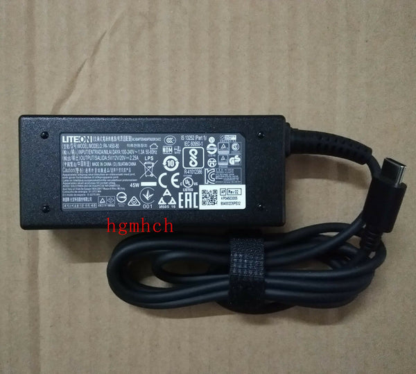 @Original Liteon Acer 45W Type-C AC Adapter for Acer Spin 7 SP714-51-M24B Laptop