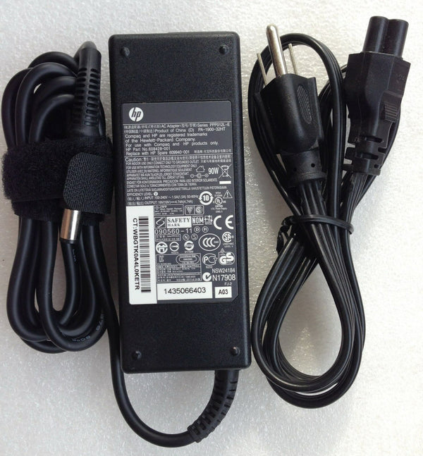 Original Genuine OEM HP 90W AC Adapter for HP ProBook 4530s/i3-2370M Notebook PC