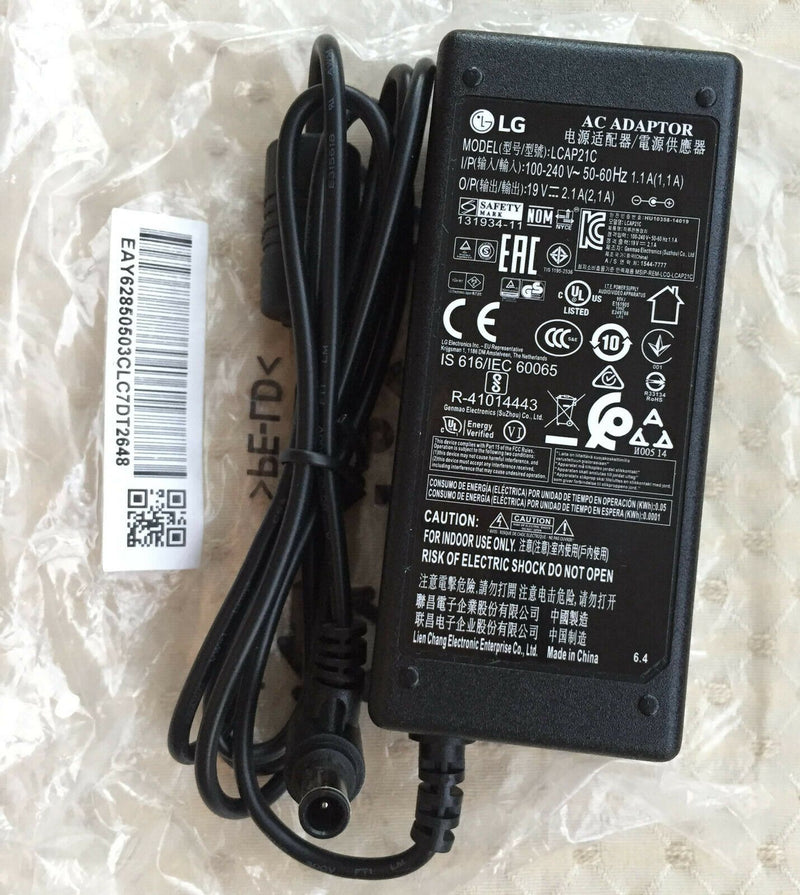 @Original LG AC Adapter&Cord for LG 22MT44A/22MT44N,LCAP16B-E,DA-40E19,LCAP21 TV