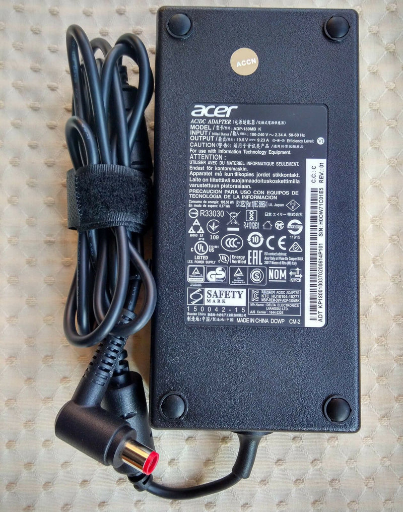 #Original OEM Acer 180W 19.5V AC Adapter for Acer Predator 17 G9-792-79VJ Laptop