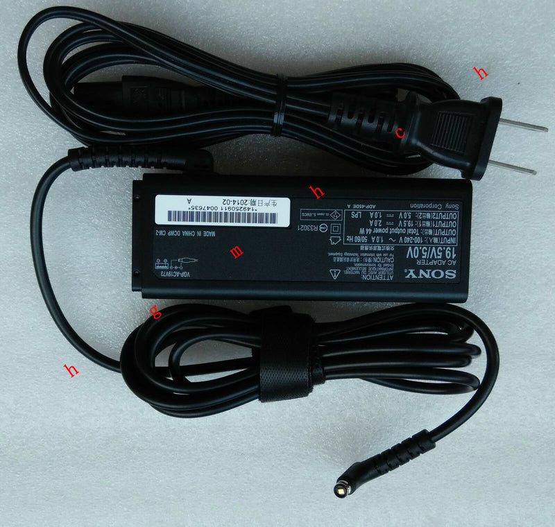 Original OEM Sony 45W Charger Vaio Fit 13A SVF13N12CWB,VGP-AC19V73 Multi-flip PC