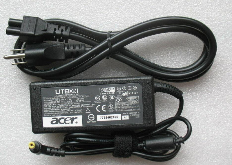 Original ACER ASPIRE 7540/7551/7736/7740 AC/DC Power Adapter Supply Cord 65W OEM