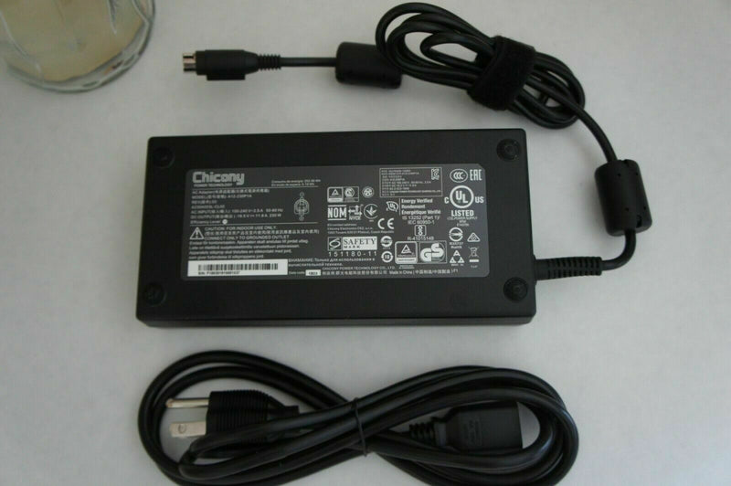 New Original Chicony 230W AC Adapter for Origin EVO17-S,A12-230P1A Gaming Laptop