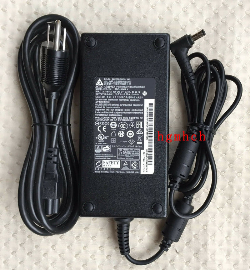 New Original Delta 180W 19.5V AC/DC Adapter for MSI GS73VR 6RF-001US,ADP-180MB K