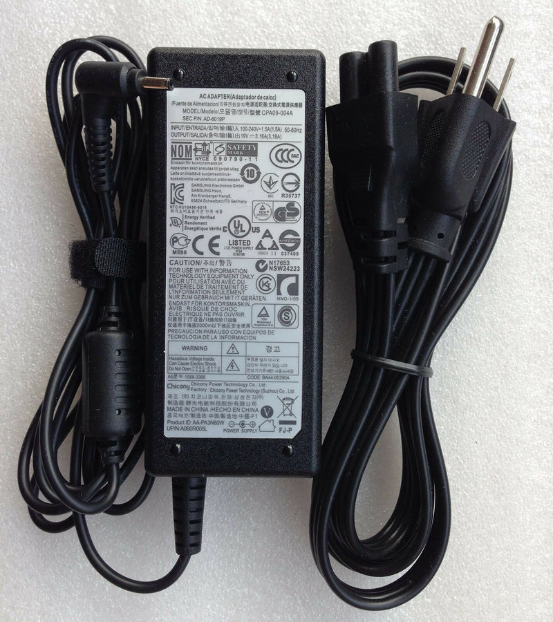 Original OEM Samsung 60W Charger ATIV Book 7 NP730U3E-S05IT,BA44-00290A Notebook