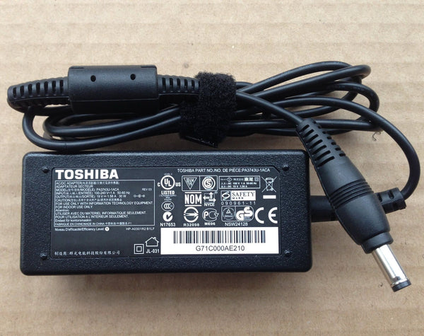 Original OEM Toshiba 30W Charger for Mini NoteBook NB200 NB205 NB255 NB305 NB505