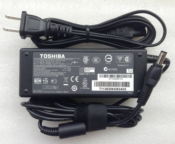 Original OEM Toshiba 75W Charger Satellite P755-S5120, PSAY1U-0DV026 Notebook PC