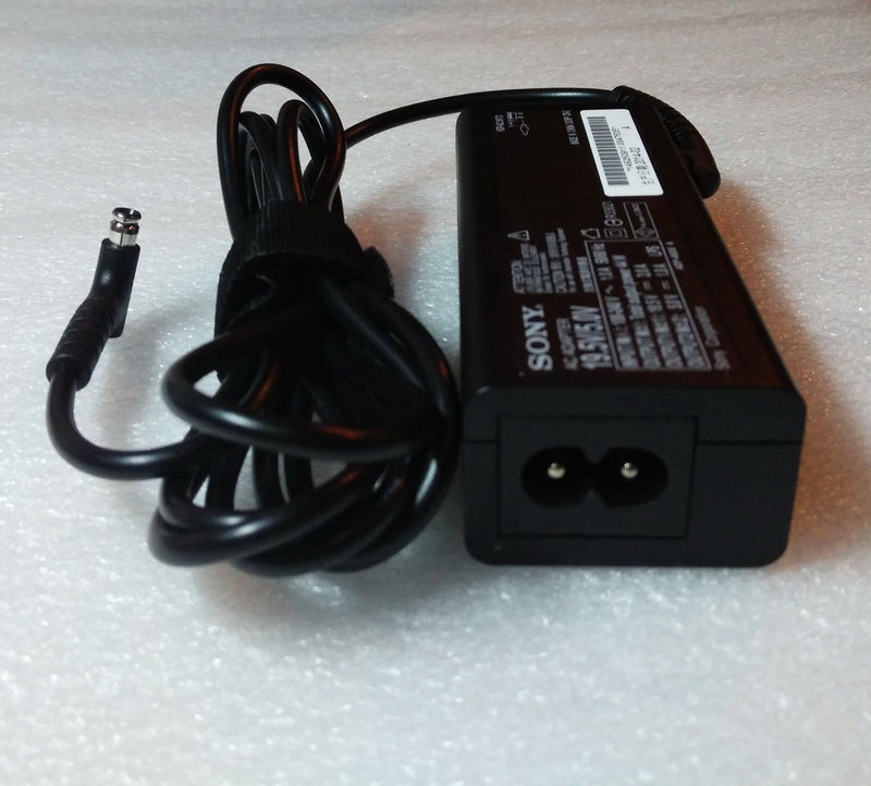 Original Sony 19.5V 2A/1A AC/DC Adapter for Vaio Fit 13A SVF13N23CXB,VGP-AC19V73