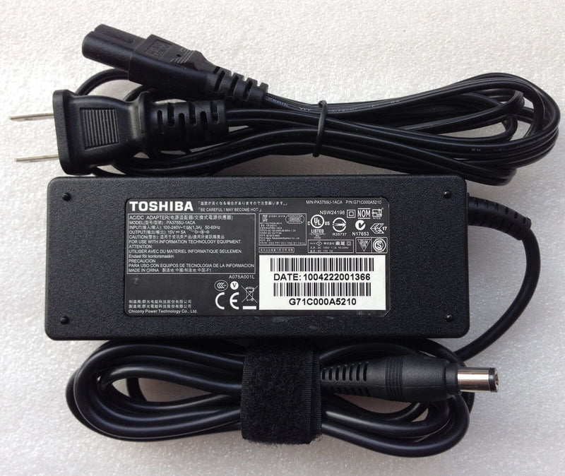 @Original OEM 75W 15V AC Adapter for Toshiba Tecra M11-S3410,M11-S3411,M11-S3412