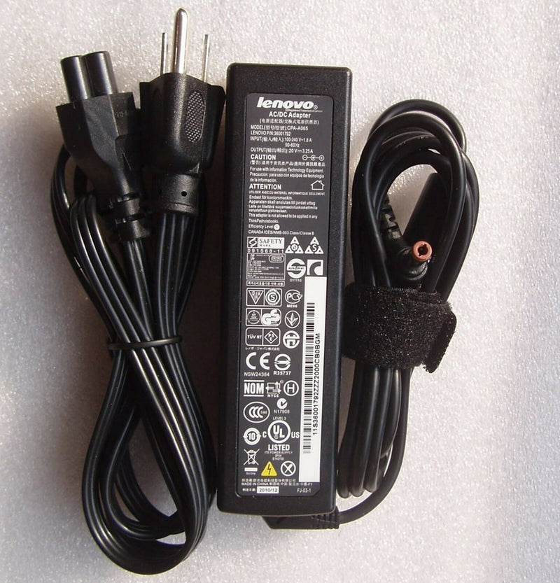 New Original Lenovo 20V 3.25A Cord/Charger G560 0679-92AU Z560,CPA-A065 36001792