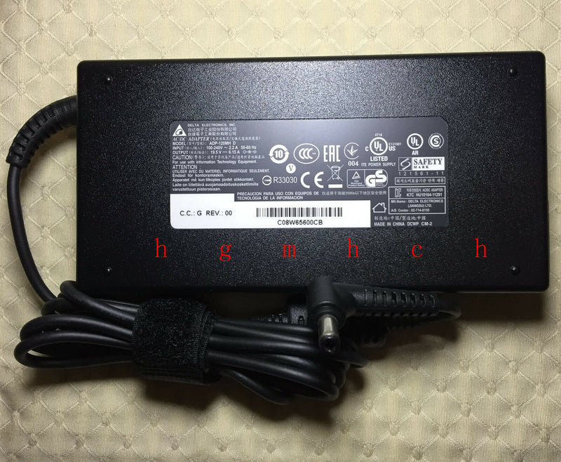 New Original OEM Delta 120W 19.5V Slim AC Adapter for MSI GL62 6QF-1226US Laptop