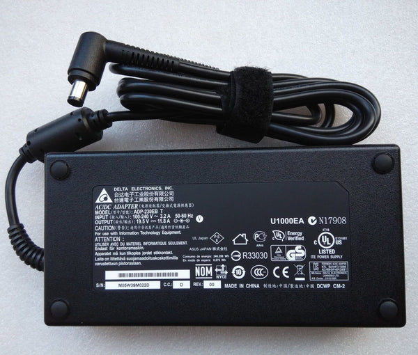 Original OEM Delta 19.5V 11.8A AC Adapter for ASUS ROG G751JY-DH73-CA Laprtop