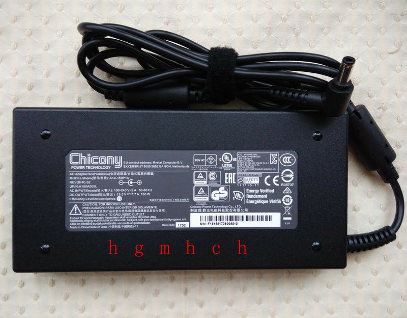 @@Original OEM Chicony 150W 19.5V AC Adapter for MSI GF62 7RE MS-16J9,A14-150P1A