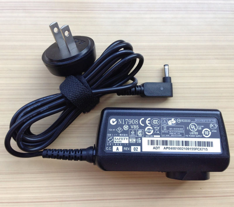 Original OEM ASUS 33W 19V 1.75A AC Charger VivoBook Q200E-BHI3T45,X202E,S200E PC