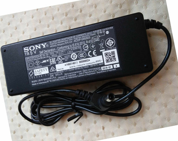 New Original OEM Sony 19.5V AC/DC Adapter for Sony Bravia KDL-32WD603 LCD/LED TV