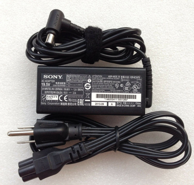 @New Original OEM Sony 45W AC Adapter for Sony VAIO Fit 14A SVF14N13CXB Flip PC